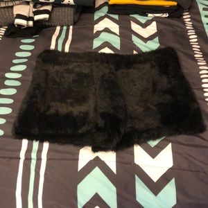 Victoria’s Secret fuzzy shorts
